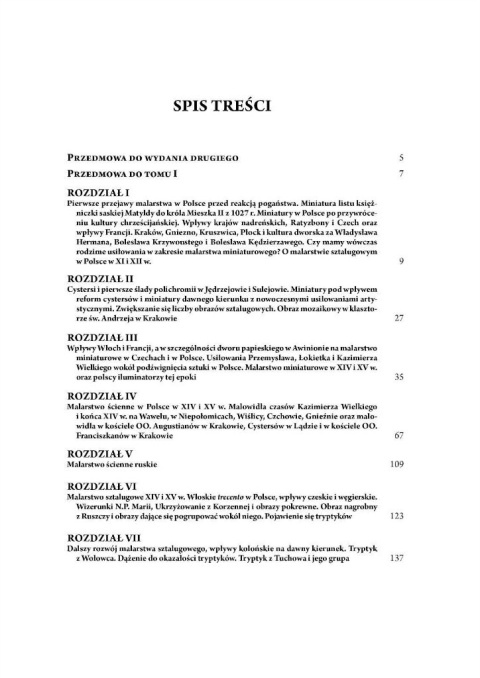 Dzieje malarstwa w Polsce. Tom I Średniowieczne malarstwo w Polsce Dzieje malarstwa w Polsce. Tom I Średniowieczne malarstwo w Polsce