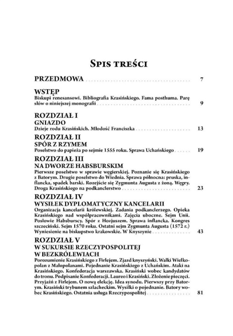 Franciszek Krasiński polityk Złotego Wieku Franciszek Krasiński polityk Złotego Wieku