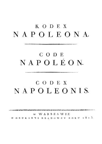 Kodex (kodeks) Napoleona Kodex (kodeks) Napoleona