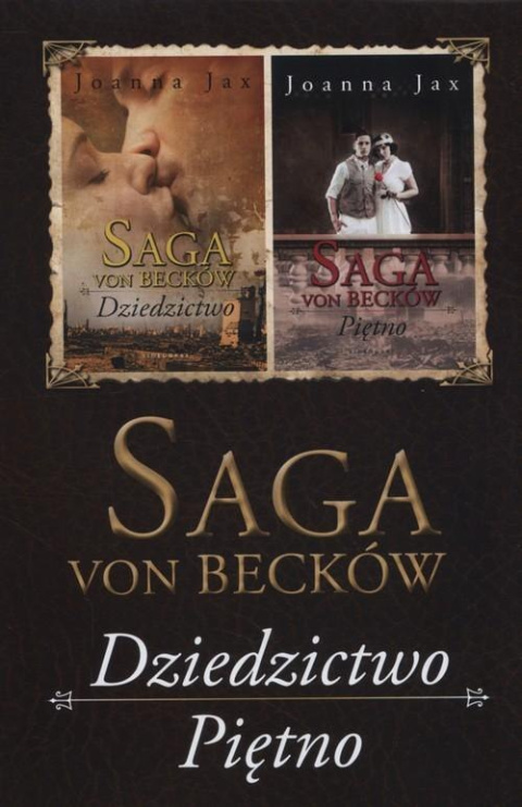 Saga von Becków Dziedzictwo i piętno - komplet