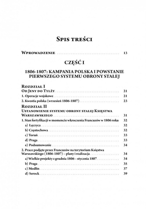 Fortyfikacje Księstwa Warszawskiego 1807-1813 Fortyfikacje Księstwa Warszawskiego 1807-1813