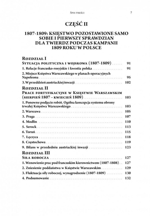 Fortyfikacje Księstwa Warszawskiego 1807-1813 Fortyfikacje Księstwa Warszawskiego 1807-1813