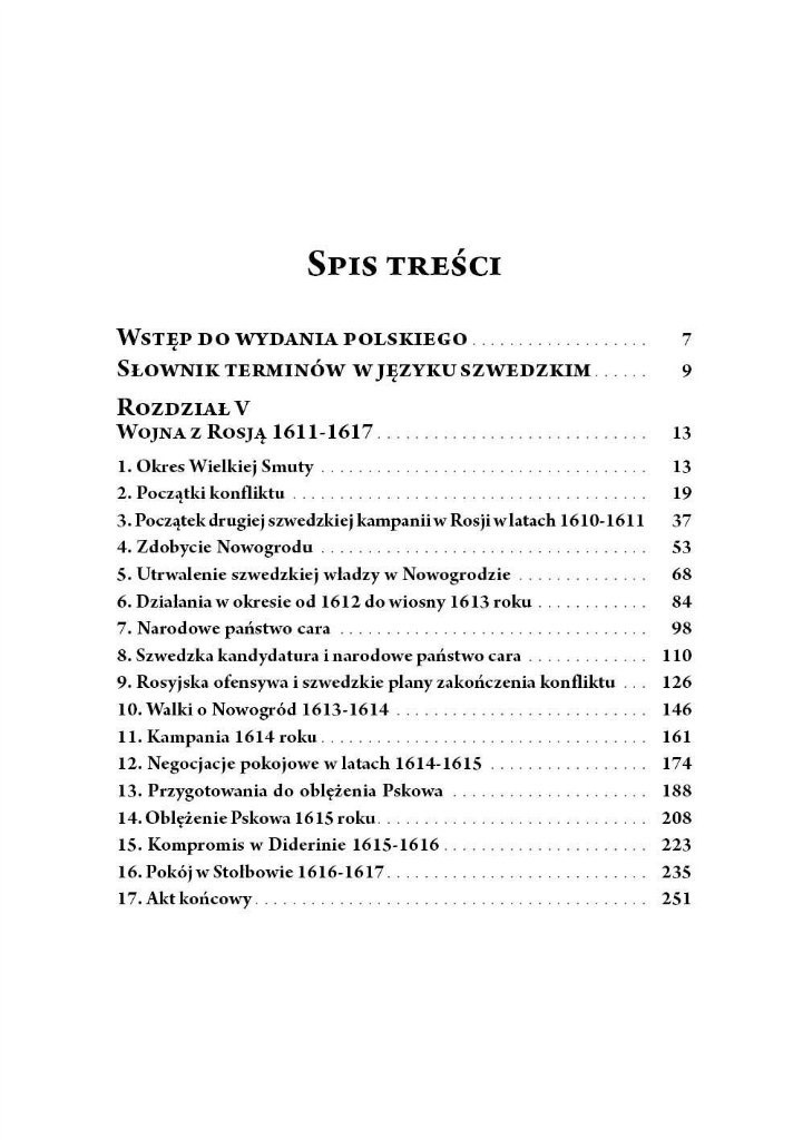 Szwedzkie wojny 1611-1632 Tom I/2 Wojny z Danią i Rosją Szwedzkie wojny 1611-1632 Tom I/2 Wojny z Danią i Rosją