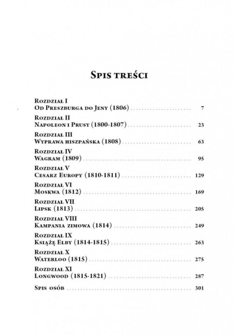 Napoleon I Obraz życia Tom II. 1806 - 1821 r. Napoleon I Obraz życia Tom II. 1806 - 1821 r.