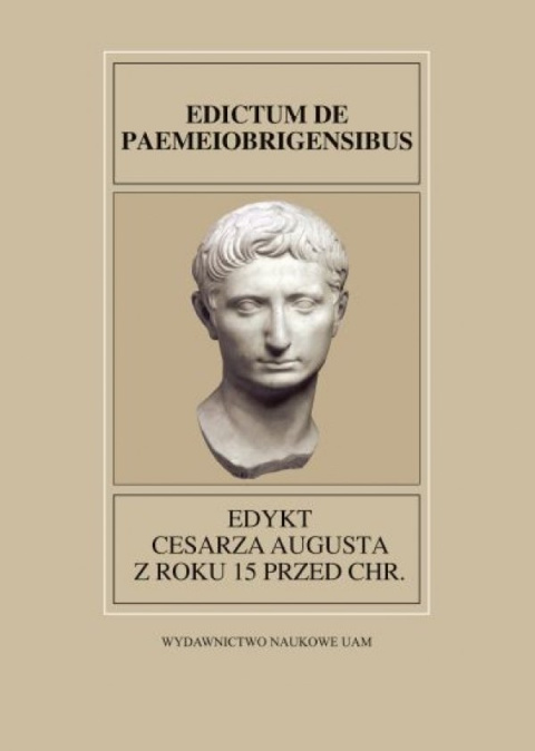 Edykt cesarza Augusta z roku 15 przed Chr.Edictum de Paemeiobrigensibus