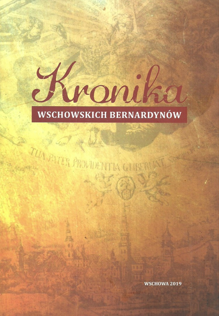 Kronika wschowskich bernardynów Kronika wschowskich bernardynów