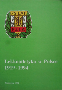 Lekkoatletyka w Polsce 1919-1994
