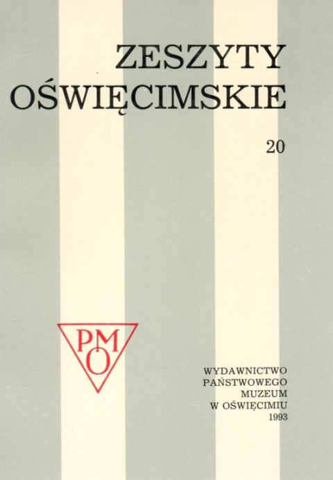 Zeszyty Oświęcimskie nr 20