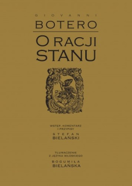 O racji stanu. Giovanni Botero