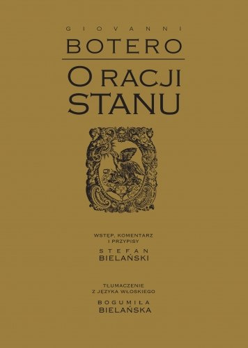 O racji stanu. Giovanni Botero