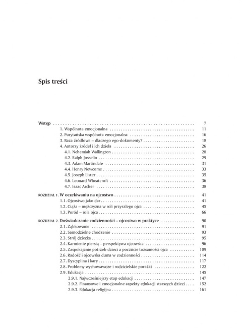 Ojciec purytanin. Ekspresja ojcowskich emocji w angielskich źródłach autobiograficznych epoki Stuartów Ojciec purytanin. Ekspresja ojcowskich emocji w angielskich źródłach autobiograficznych epoki Stuartów
