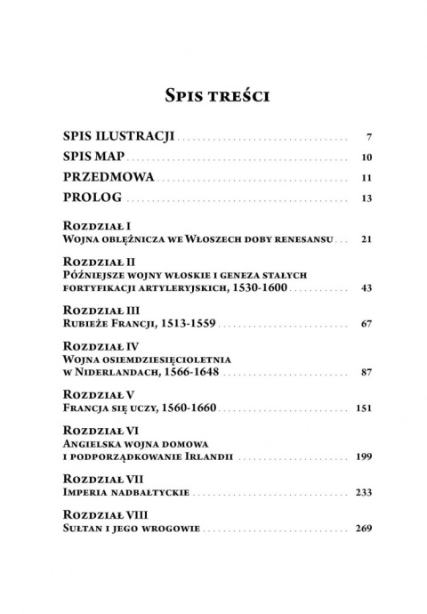 Wojna oblężnicza 1494-1660. Twierdze w świecie nowożytnym Wojna oblężnicza 1494-1660. Twierdze w świecie nowożytnym