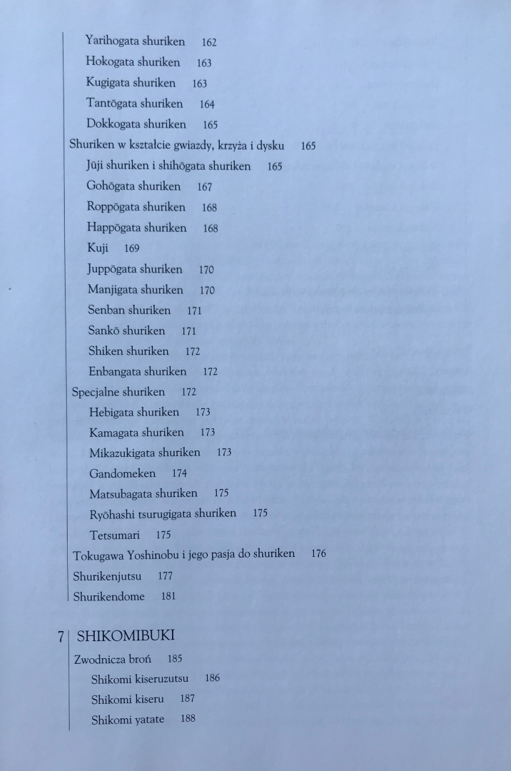 Broń dawnej Japonii. Specjalne rodzaje broni i sposoby ich wykorzystania Broń dawnej Japonii. Specjalne rodzaje broni i sposoby ich wykorzystania