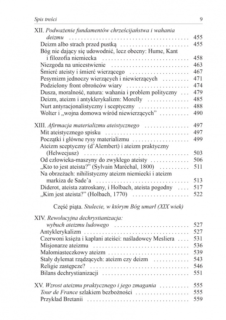 Historia ateizmu. Niewierzący w świecie zachodnim od jego początków do naszych czasów Historia ateizmu. Niewierzący w świecie zachodnim od jego początków do naszych czasów