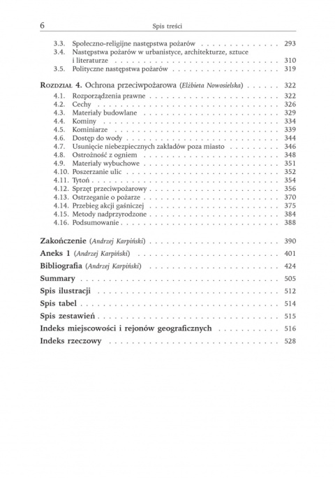 Pożary w miastach Rzeczypospolitej w XVI-XVIII wieku i ich następstwa ekonomiczne, społeczne i kulturowe Pożary w miastach Rzeczypospolitej w XVI-XVIII wieku i ich następstwa ekonomiczne, społeczne i kulturowe