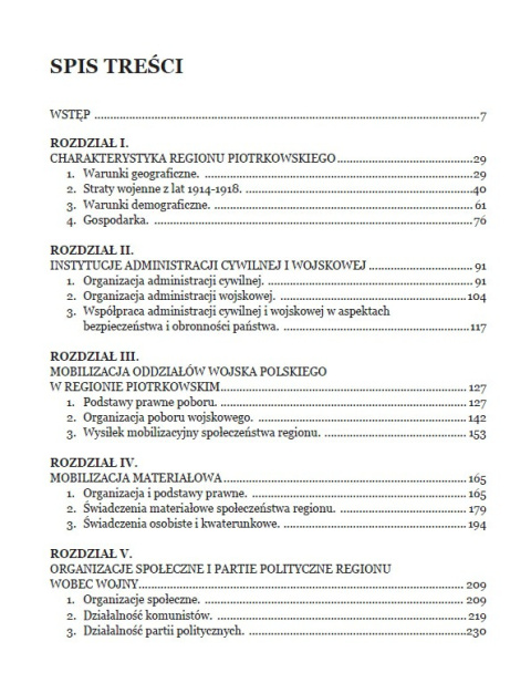 Społeczeństwo regionu piotrkowskiego wobec wojny polsko-rosyjskiej 1919-1921 Społeczeństwo regionu piotrkowskiego wobec wojny polsko-rosyjskiej 1919-1921