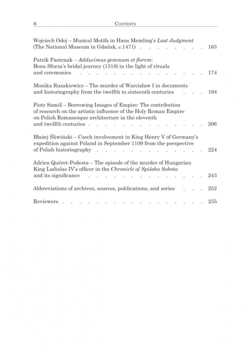 Studia z dziejów średniowiecza. Tom 22. Medieval Studies vol. 22 Studia z dziejów średniowiecza. Tom 22. Medieval Studies vol. 22