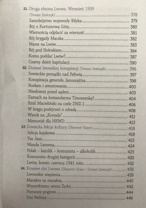 Ostatnie lata polskiego Lwowa Ostatnie lata polskiego Lwowa