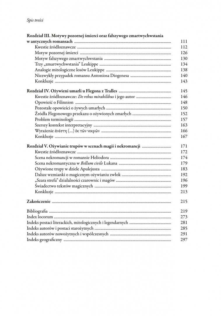 Pogańskie zmartwychwstania. Studium wyobrażeń o powrocie do życia w grecko-rzymskiej literaturze okresu cesarstwa Pogańskie zmartwychwstania. Studium wyobrażeń o powrocie do życia w grecko-rzymskiej literaturze okresu cesarstwa