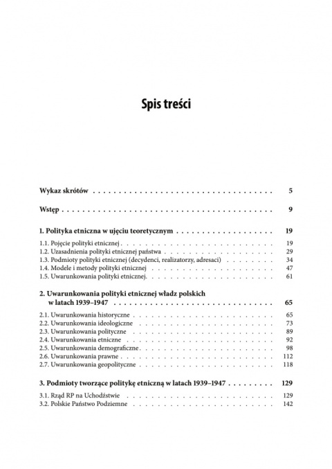 Koncepcje polityki etnicznej Rządu RP na Uchodźstwie w latach 1939-1947 Koncepcje polityki etnicznej Rządu RP na Uchodźstwie w latach 1939-1947