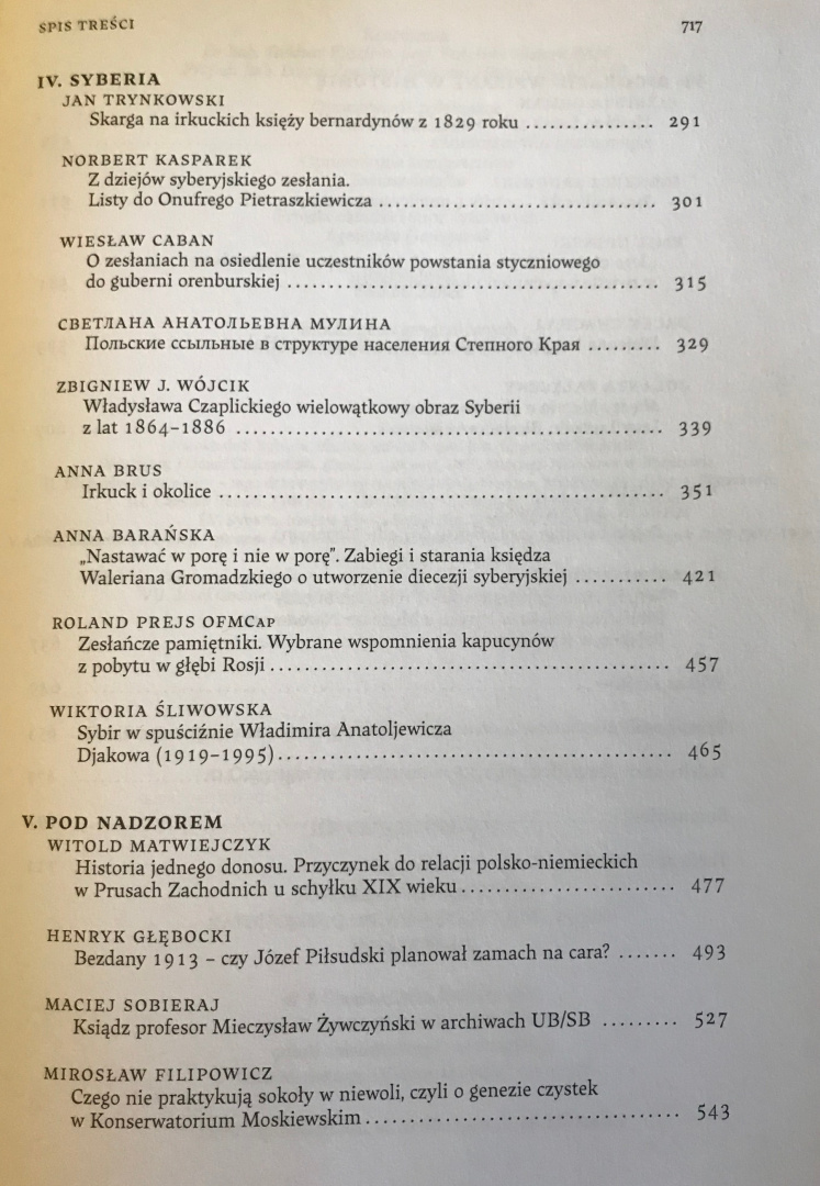Przypominać zapomniane, odkrywać nieznane. Polskie losy. Kościół - Syberia - Rosja (XIX-XX w.) Przypominać zapomniane, odkrywać nieznane. Polskie losy. Kościół - Syberia - Rosja (XIX-XX w.)