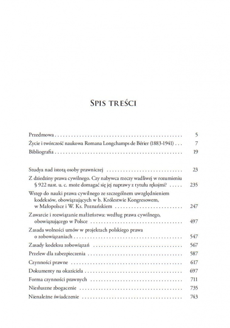 Roman Longchamps de Bérier - Dzieła wybrane t. I-III - komplet Roman Longchamps de Bérier - Dzieła wybrane t. I-III - komplet
