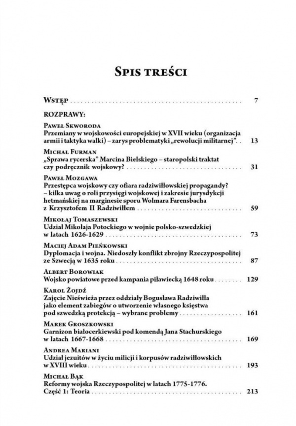 Studia nad staropolską sztuką wojenną. Tom II Studia nad staropolską sztuką wojenną. Tom II