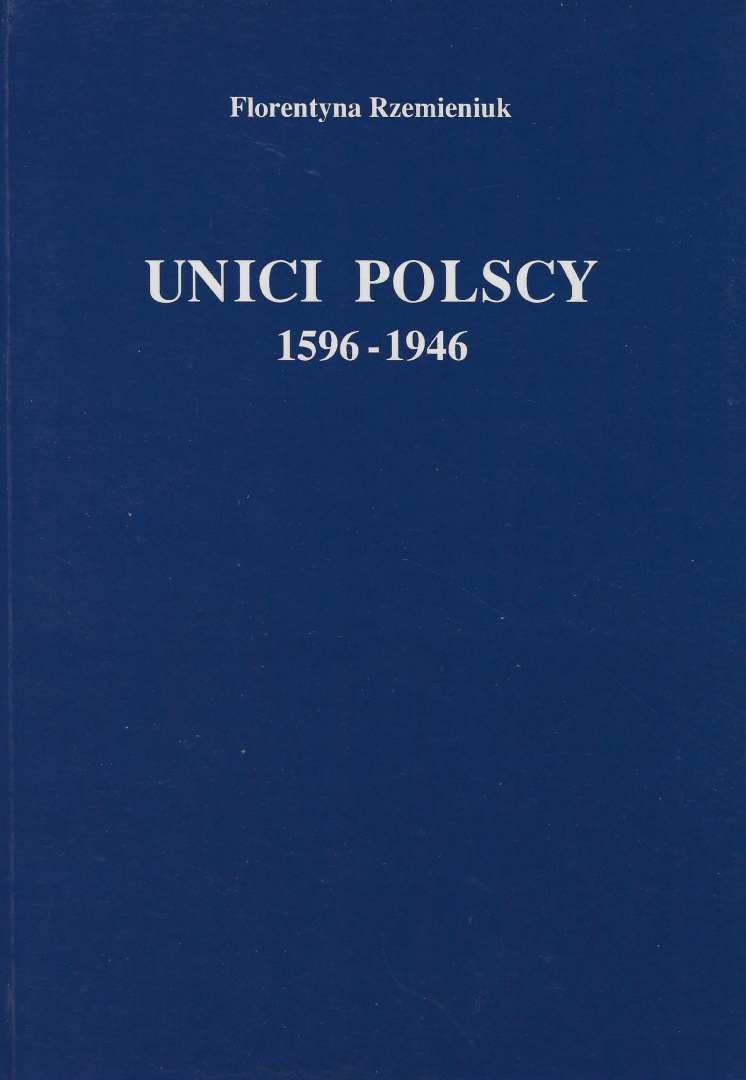 Unici polscy 1596 - 1946 Unici polscy 1596 - 1946