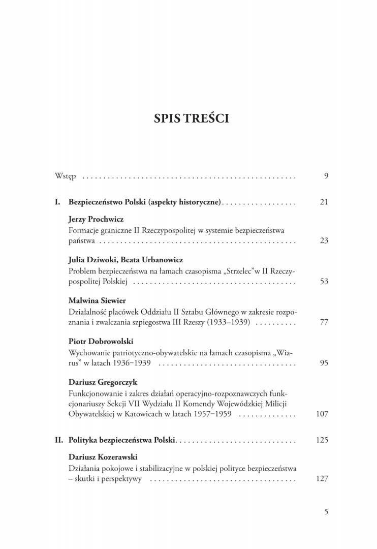 Bezpieczeństwo Polski w XX i XXI wieku Bezpieczeństwo Polski w XX i XXI wieku