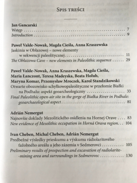 Epoka kamienia w Karpatach Epoka kamienia w Karpatach