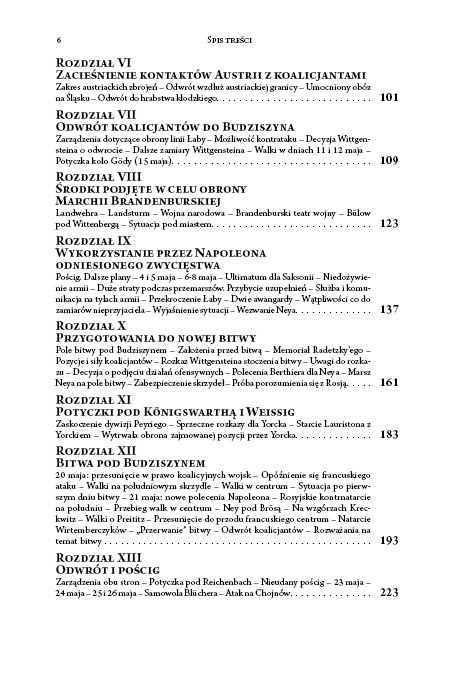 Historia kampanii wiosennej 1813 roku Tom II od końca kwietnia do zawarcia zawieszenia broni Historia kampanii wiosennej 1813 roku Tom II od końca kwietnia do zawarcia zawieszenia broni