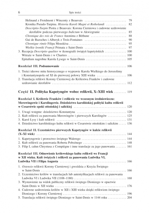 Król i Korona Cierniowa. Kult relikwii we Francji Kapetyngów Król i Korona Cierniowa. Kult relikwii we Francji Kapetyngów