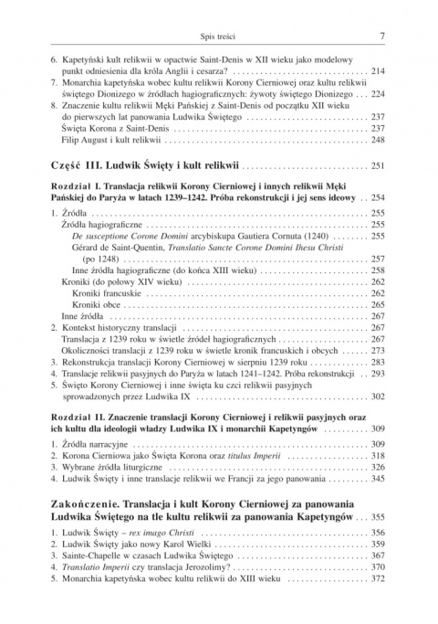 Król i Korona Cierniowa. Kult relikwii we Francji Kapetyngów Król i Korona Cierniowa. Kult relikwii we Francji Kapetyngów