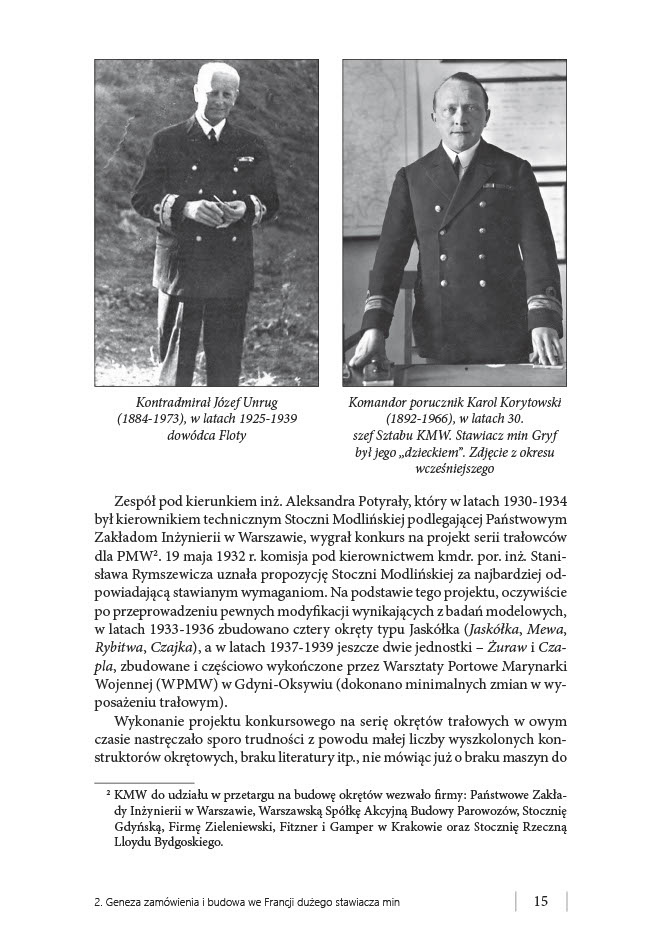 Marynarka Wojenna Polski Odrodzonej Tom 1. Stawiacz min ORP Gryf 1934-1939 Marynarka Wojenna Polski Odrodzonej Tom 1. Stawiacz min ORP Gryf 1934-1939
