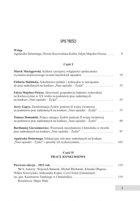 Nasi sąsiedzi Żydzi. Z dziejów relacji polsko-żydowskiej na kielecczyźnie w XX wieku Nasi sąsiedzi Żydzi. Z dziejów relacji polsko-żydowskiej na kielecczyźnie w XX wieku
