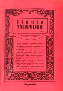 Studia małopolskie, nr 1/1997