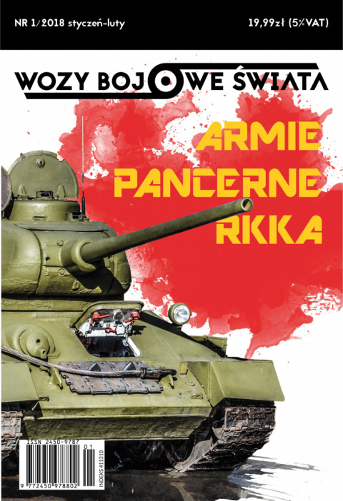 Armie pancerne RKKA. Wozy bojowe świata nr 1/2018 styczeń/luty