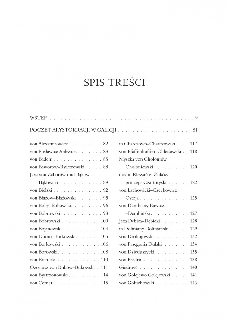 Arystokracja polska w Galicji. Studium heraldyczno-geneaologiczne Arystokracja polska w Galicji. Studium heraldyczno-geneaologiczne