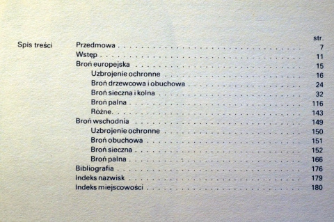 Broń katalog zbiorów Broń katalog zbiorów