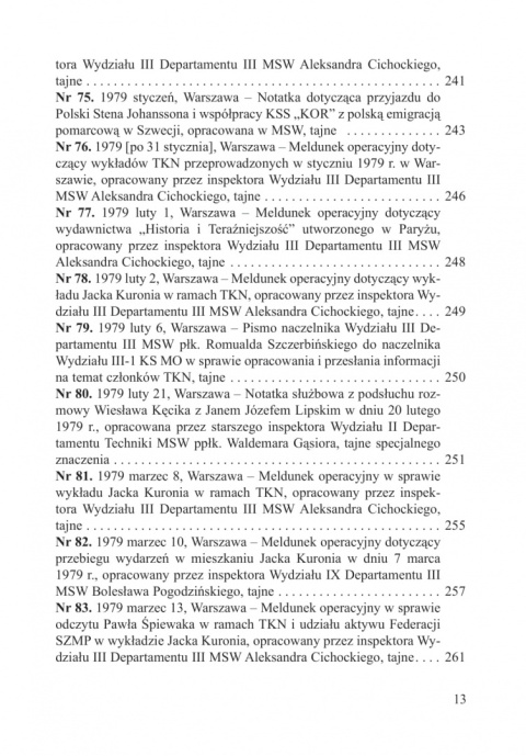 Kryptonim Pegaz. Służba Bezpieczeństwa wobec Towarzystwa Kursów Naukowych 1978-1980 Kryptonim Pegaz. Służba Bezpieczeństwa wobec Towarzystwa Kursów Naukowych 1978-1980