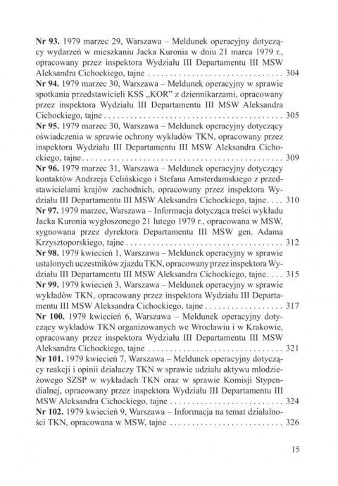 Kryptonim Pegaz. Służba Bezpieczeństwa wobec Towarzystwa Kursów Naukowych 1978-1980 Kryptonim Pegaz. Służba Bezpieczeństwa wobec Towarzystwa Kursów Naukowych 1978-1980
