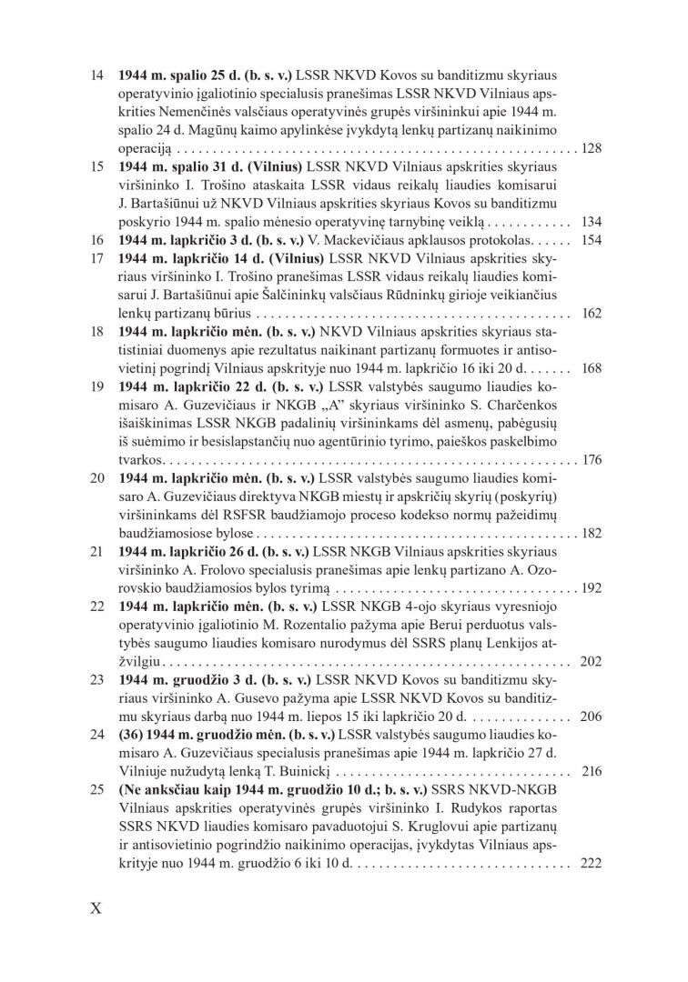 Sowiecki aparat represji wobec litewskiego i polskiego podziemia 1944-1945 Sowiecki aparat represji wobec litewskiego i polskiego podziemia 1944-1945