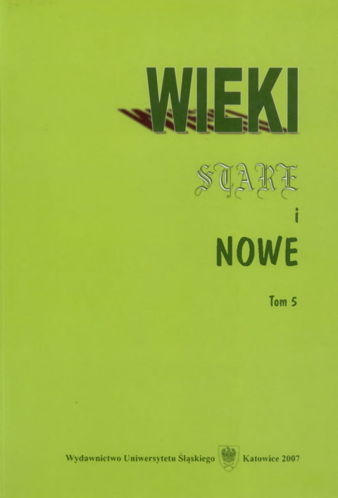 Wieki stare i nowe. Tom 5 Wieki stare i nowe. Tom 5