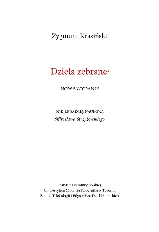 Dzieła zebrane. Nowe wydanie, t. 1-8 (12 woluminów) Dzieła zebrane. Nowe wydanie, t. 1-8 (12 woluminów)