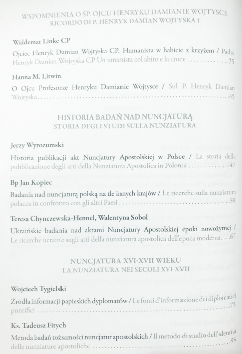 Nuncjatura Apostolska w Rzeczypospolitej Nuncjatura Apostolska w Rzeczypospolitej