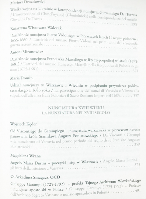 Nuncjatura Apostolska w Rzeczypospolitej Nuncjatura Apostolska w Rzeczypospolitej