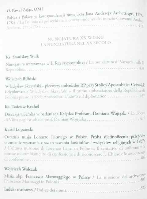 Nuncjatura Apostolska w Rzeczypospolitej Nuncjatura Apostolska w Rzeczypospolitej