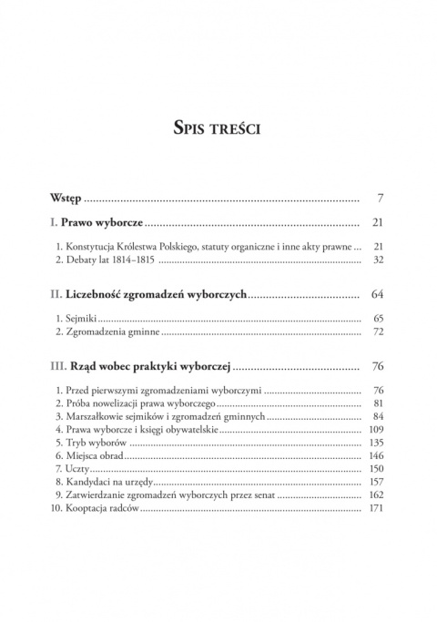 Rząd Królestwa Polskiego wobec sejmików i zgromadzeń gminnych 1815-1830 Rząd Królestwa Polskiego wobec sejmików i zgromadzeń gminnych 1815-1830
