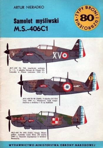 Samolot myśliwski M.S. - 406C1 Samolot myśliwski M.S. - 406C1