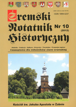 Śremski Notatnik Historyczny nr 10 (2012)